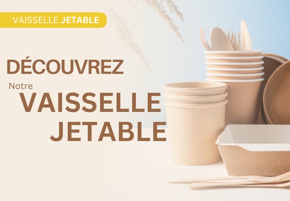 VAISSELLES JETABLES